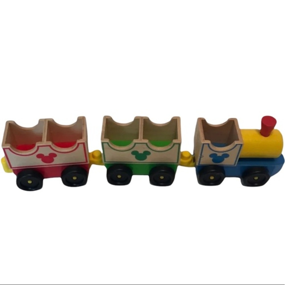Melissa And Doug Wooden Train Set‎ Toy